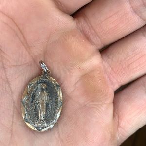 Vintage saint pendant